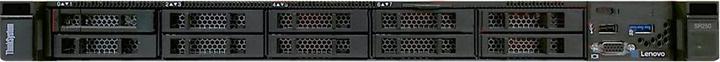 Actual product image Lenovo ThinkSystem SR250 7Y51 (Intel Xeon E-2224, 16 GB, Rack Server)