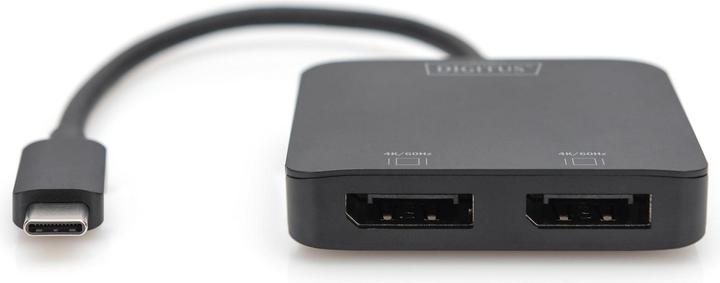 Immagine prodotto Digitus 2-Port-Video-Hub USB-C->2x Displayport (USB-C, 5.51 cm)