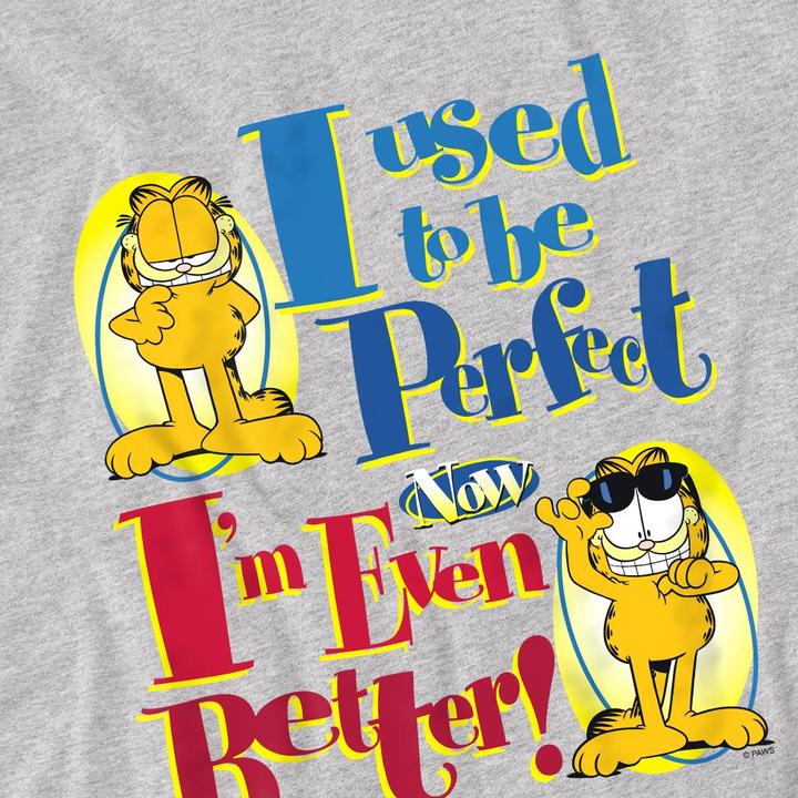Actual product image Garfield Mens Even Better T-Shirt (4XL)