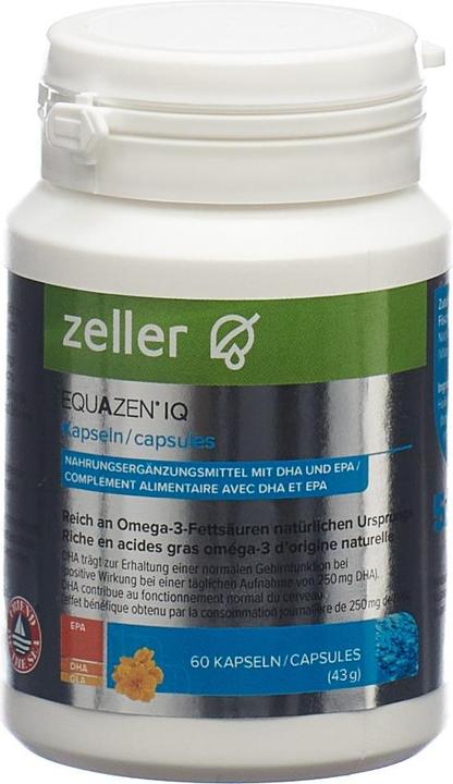 Produktbild Equazen IQ Kapsel (60 Stück, Kapseln, 70 g)
