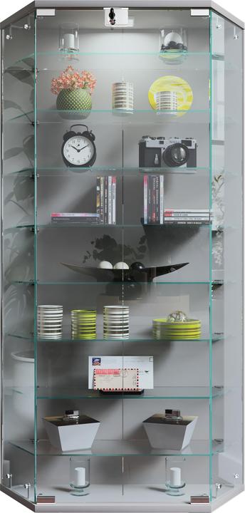 Actual product image VCM Wandvitrine Glasvitrine Benila XL (83 x 17 x 114 cm)