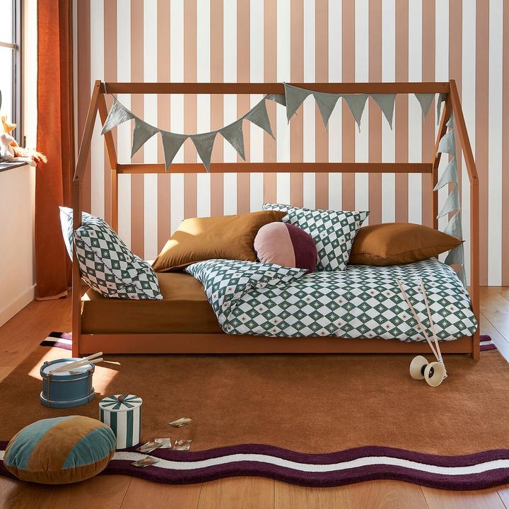 Image du produit La Redoute Interieurs Scenario Coton Lave (Taie d'oreiller, 63 x 63 cm)