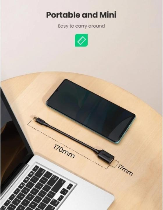 Produktbild Ugreen USB-C auf USB 3.0 Adapter Konverter (USB Typ C, USB-A)