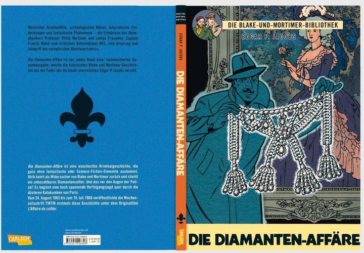 Produktbild Blake und Mortimer Bibliothek 7: Die Diamanten-Affäre (Deutsch, Edgar-Pierre Jacobs, 2025)