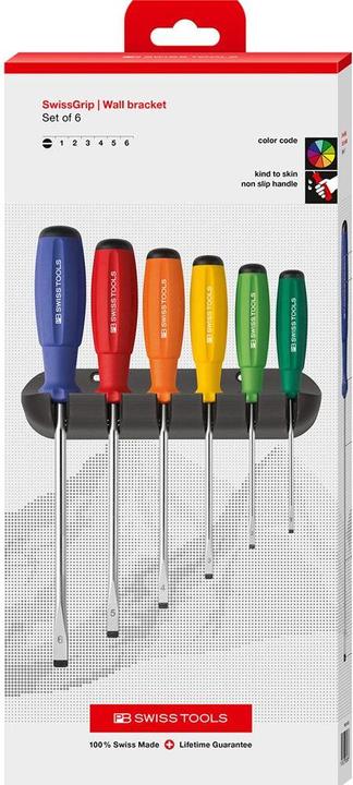 Produktbild PB Swiss Tools Schraubenzieher-Satz (Schlitzschrauben)