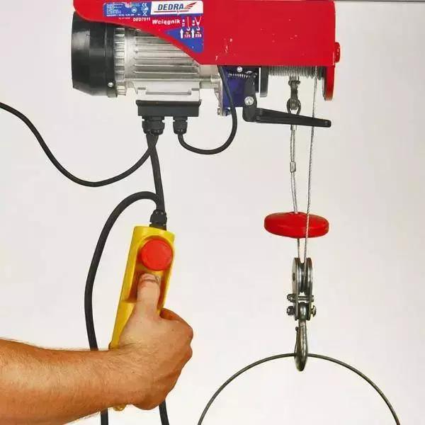 Productafbeelding Dedra 1000 W elektrische lier (DED7913)