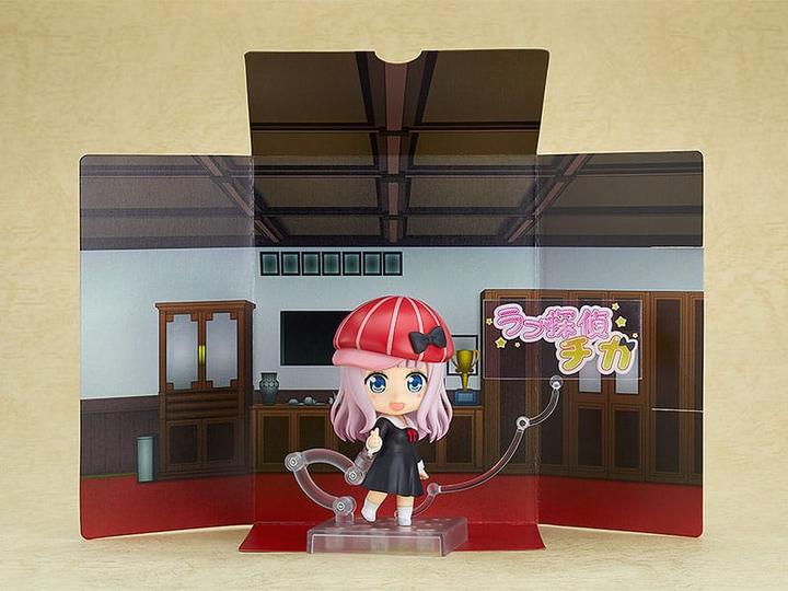 Actual product image Toytec Kaguya-sama: Love is War figurine Nendoroid Chika Fujiwara(re-run)10 cm