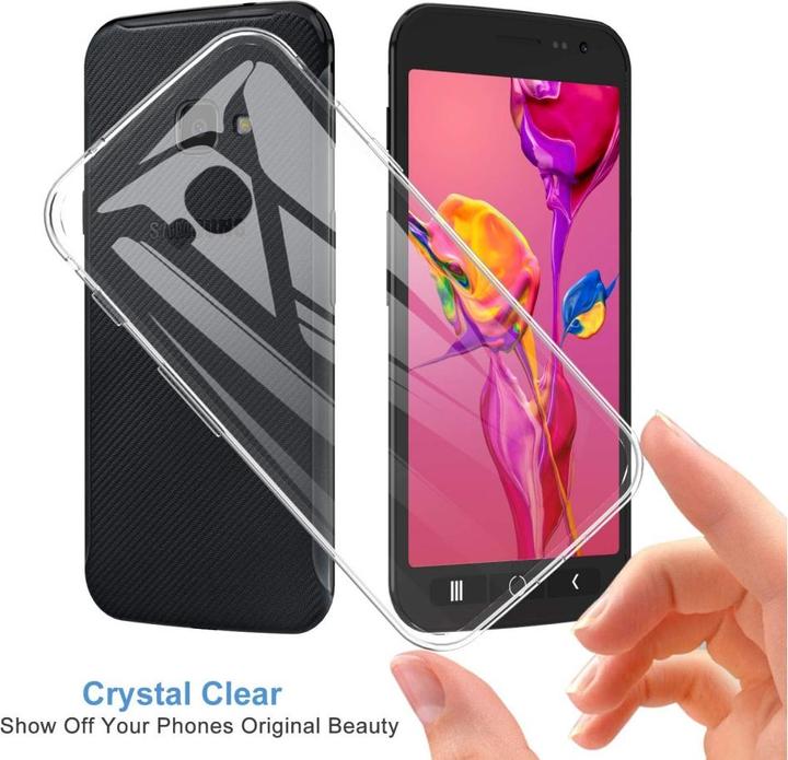Immagine prodotto Screenguard Custodia Samsung Galaxy XCover 4S flessibile in TPU trasparente (Samsung Galaxy Xcover 4s)