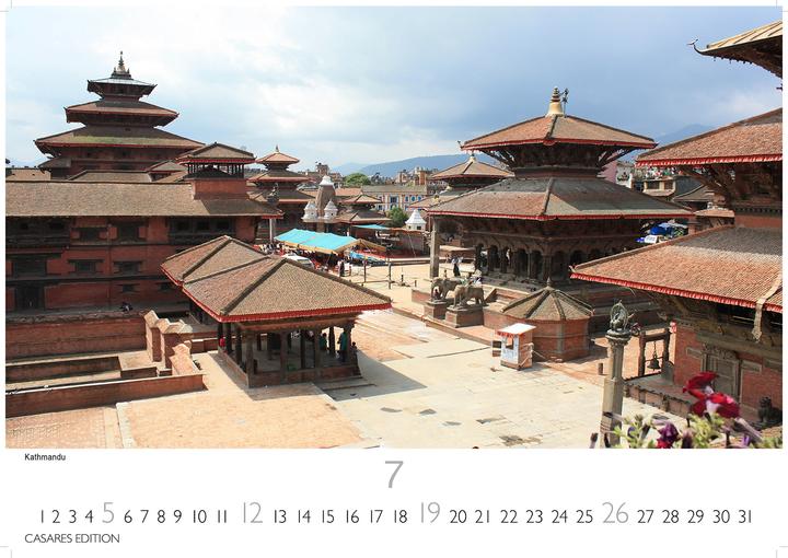 Image du produit Nepal 2026 L 35x50cm (35 x 50 cm, Allemand)