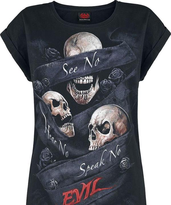 Produktbild Spiral See No Evil TShirt Zum Krempeln (XL)