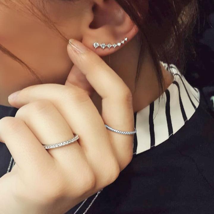 Image du produit Candy Bague Twist, argent sterling 925 (54, Argent 925)