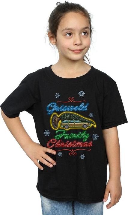 Immagine prodotto National Lampoon´s Vacation National Lampoon's Christmas Vacation Griswold Family Christmas Maglietta Ragazze (152, 158)
