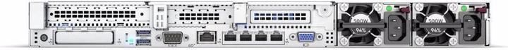 Actual product image HPE Server ProLiant DL360 NC Gen10 Intel Xeon Gold 6230 (Intel Xeon Gold 6230, 26400 GB, Rack Server)