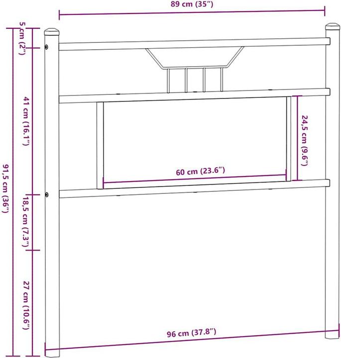 Image du produit VidaXL Alruba (96 x 3 x 91,5 cm)
