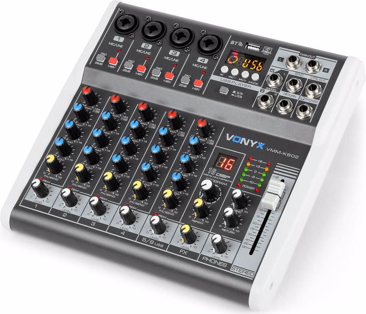 Immagine prodotto Vonyx Mixer VMM-K602 (Mixer da studio e live)