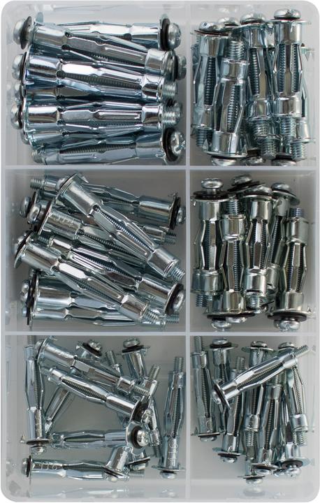 Image du produit Tox Jeu d'acrobates pour le bâtiment en métal de l'hôtel Hohlraumdübel (60 pcs)