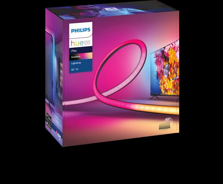 Produktbild Philips Hue Play Gradient Lightstrip 65" (RGBW, 254 cm, Indoor)