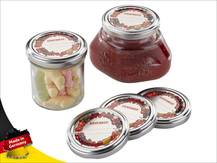 Actual product image Leifheit Lid for jam jar (10 pcs.)