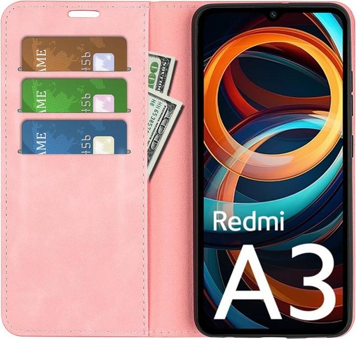 Produktbild Cover-Discount Xiaomi Redmi A3 - Stand Flip Case Hülle (Xiaomi Redmi A3)