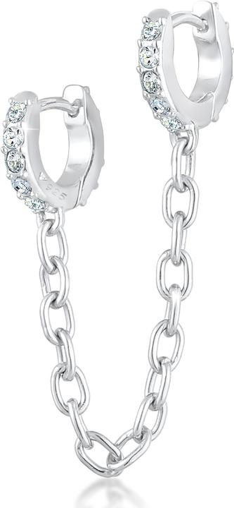 Elli Creolen mit Kristallen (Sterling Silber)