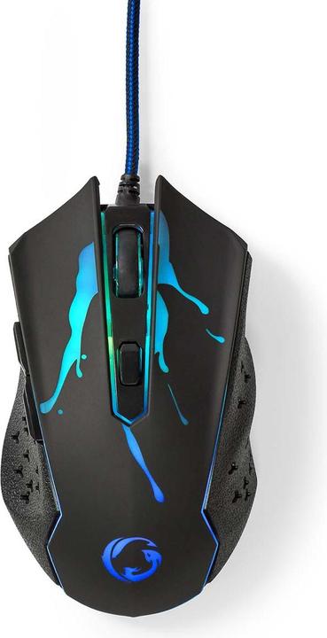 Image du produit Nedis Gaming Mouse | Filaire | 1200 / 1800 / 2400 / 3600 dpi | DPI réglable | Nombre de boutons : 6 (Filaire)