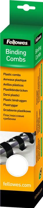 Actual product image Fellowes Binder spine 8mm, 21 rings