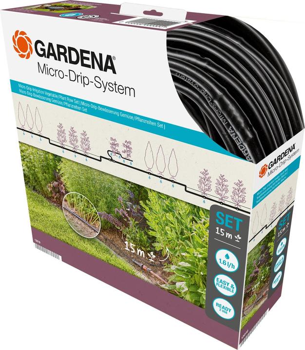 Productafbeelding Gardena MDS Start Set Plantrijen S (Set druppelirrigatie)