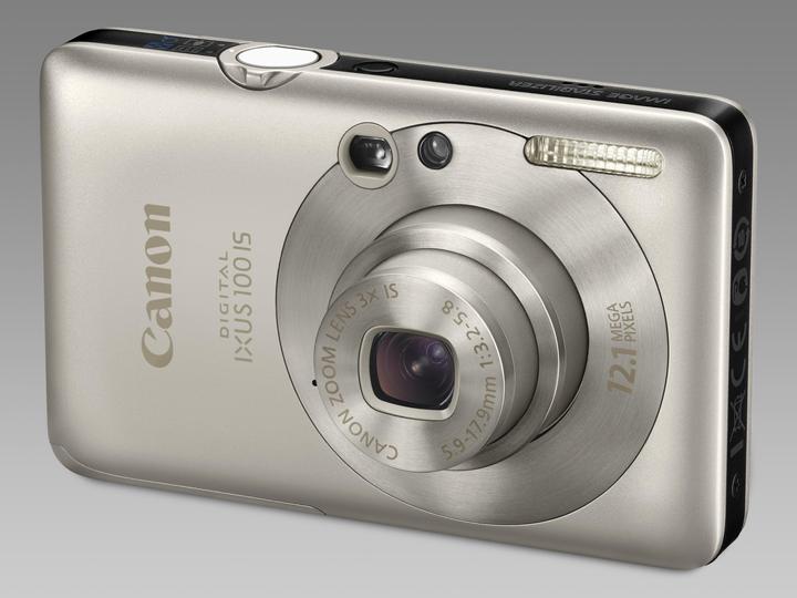 Canon Digital IXUS 100 IS, 12Mio Pixel, HD-Movies, Silber (1/2,3'')
