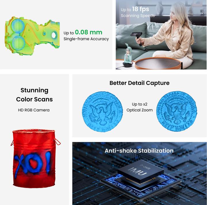 Image du produit Revopoint Scanner 3D POP 3 Plus