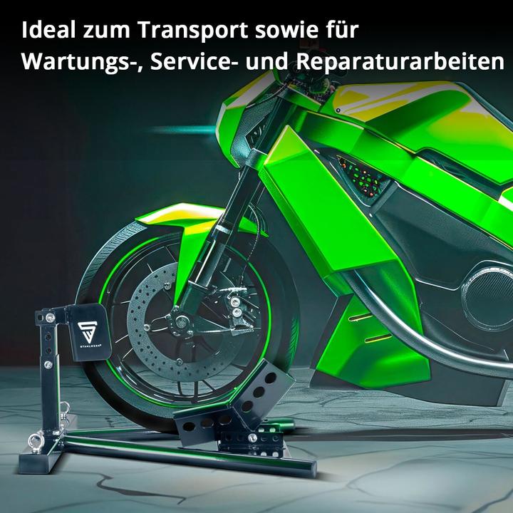 Produktbild Stahlwerk Motorrad Montageständer GTM-600 ST 15-21" Motorradständer Radwippe