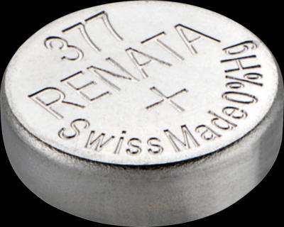 Actual product image Renata 377 / SR626SW (10 pcs., Device specific, 24 mAh)
