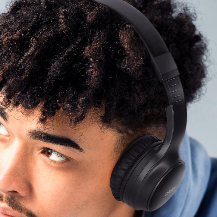 Produktbild xO Bluetooth-Kopfhörer BE41 schwarz ANC (ANC, Kabellos)