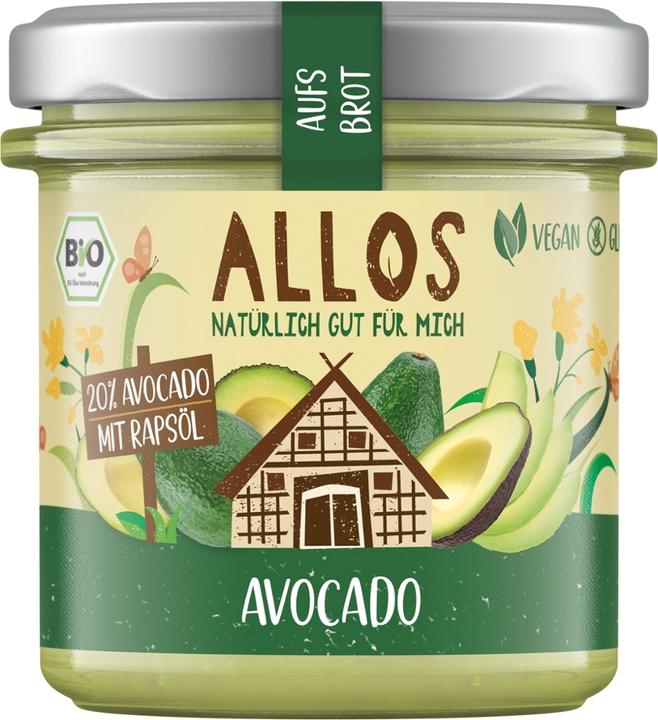 Produktbild Allos aufs Brot Avocado Bio Glas 140 g (140 g)