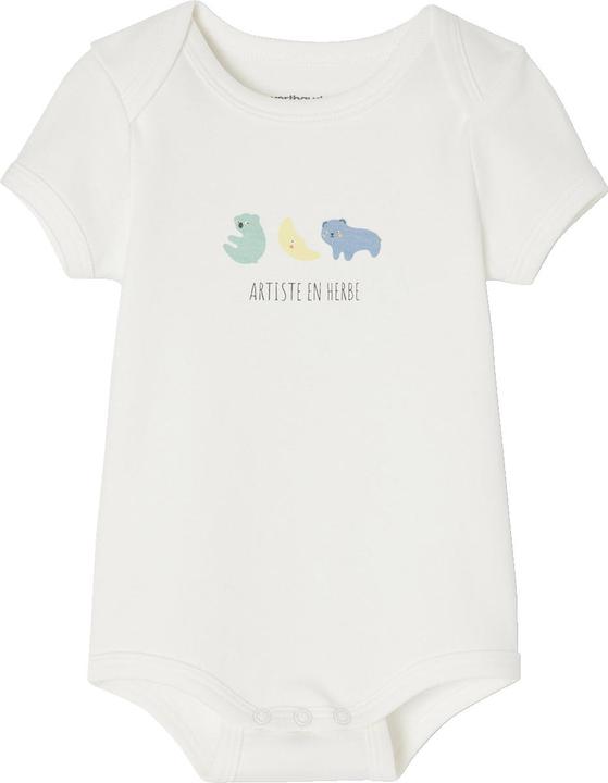 Produktbild Vertbaudet 3er-Pack mitwachsende Baby Schlupfbodys, Bio-Baumwolle Oeko-Tex (56)