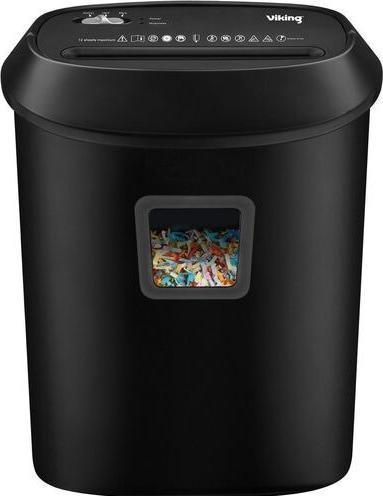 Actual product image Viking document shredder security level P-3 (Particle cut)