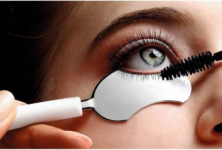 Image du produit Eyelash Spoon avec poignée en acier inoxydable (Cils artificiels)