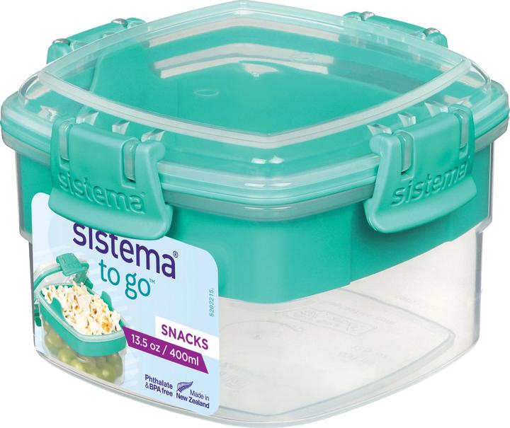 Actual product image Sistema Snacks To Go food container