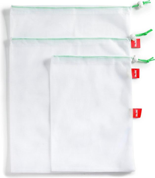 Image du produit Ibili Polyesterbeutel weiss Wiederverwendbar und waschbar