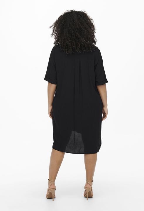 Actual product image Only Curvy viscose 2/4 sleeve tunic dress (46)