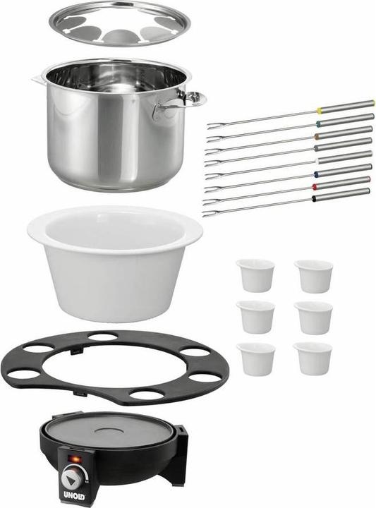 Produktbild Unold Fondue Elegance (Schokoladenfondue, Käsefondue)