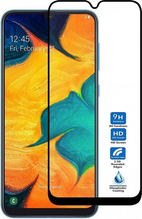 Produktbild Screenguard Samsung Galaxy A50 Full Screen Panzerglas Schutzfolie 2.5D 9H (1 Stück, Samsung Galaxy A50)