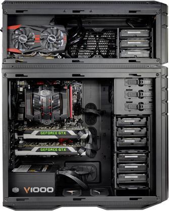 Produktbild Cooler Master HAF Stacker 935 (E-ATX, mATX, ATX)