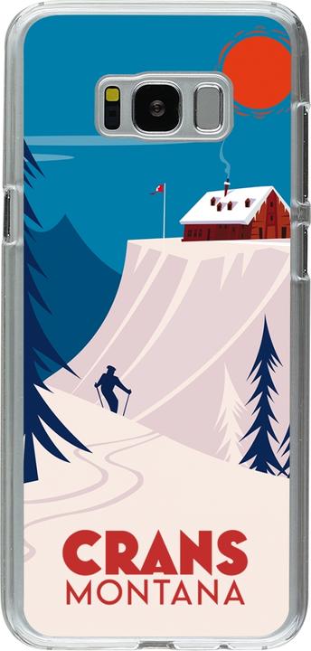Produktbild PhoneLook Hülle transparent Crans-Montana Cabane (Samsung Galaxy S8+)