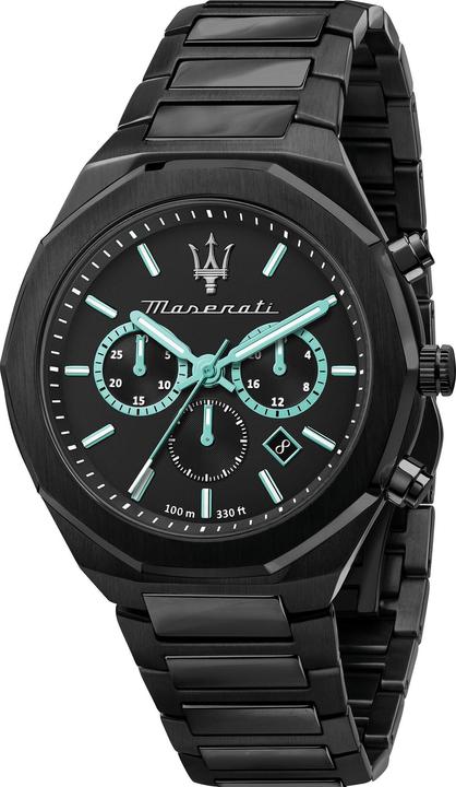 Maserati Herrenuhr Chronograph Aqua Edition 45 mm - R8873644001 (Chronograph, 45 mm)
