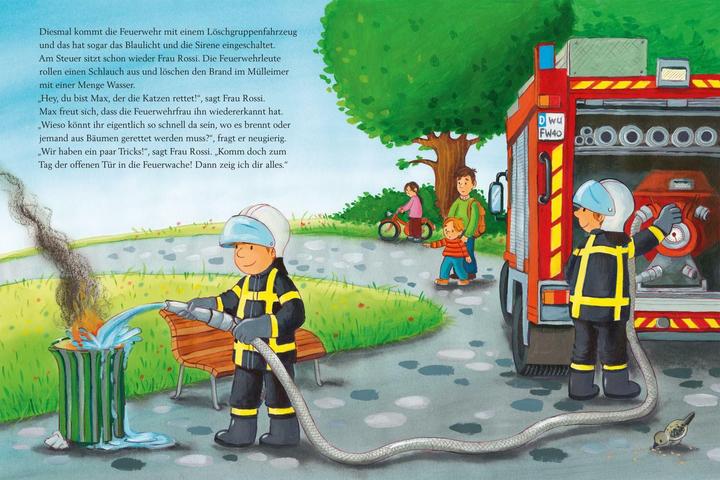 Image du produit Livres d'images Max : nous rendons visite aux pompiers, à la police et au chantier de construction (Allemand)