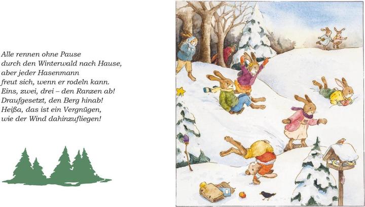 Produktbild Die Häschenschule: Winter in der Häschenschule (Deutsch, Albert Sixtus, 2022)