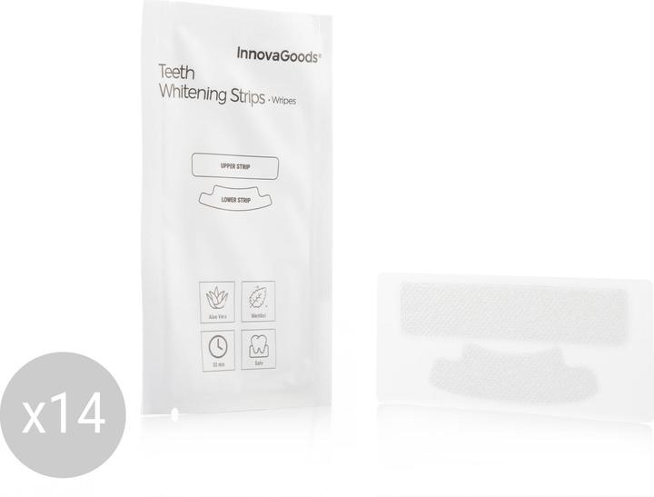Produktbild InnovaGoods Zahnaufhellungsstreifen Wripes (Strips)