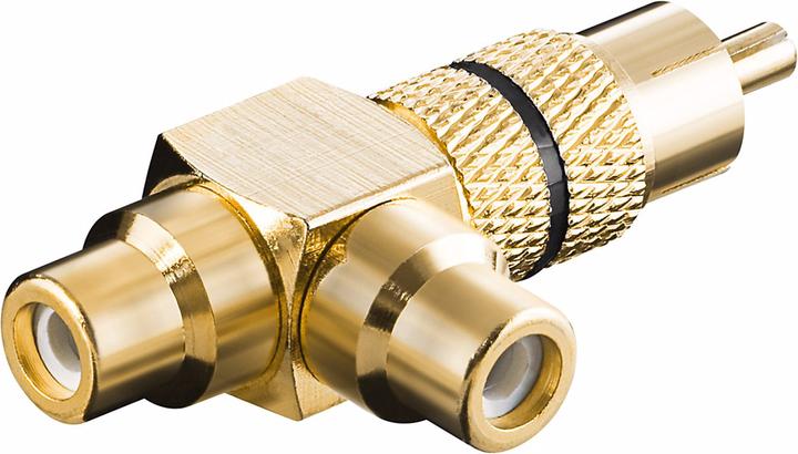 Actual product image Goobay Cinch Y-adapter (Jack adapter)