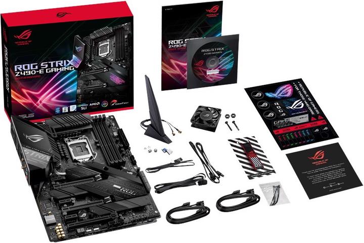 Image du produit ASUS ROG Strix Z490-E Jeux (LGA 1200, Intel Z490, ATX)