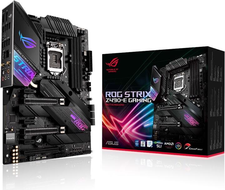 Image du produit ASUS ROG Strix Z490-E Jeux (LGA 1200, Intel Z490, ATX)